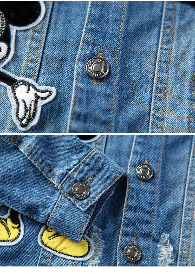 Disney Mickey Mouse Cartoon Baby Boys Jacket
