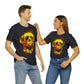RealSpillClothingCo.© Flaming Skull Short Sleeve Tee