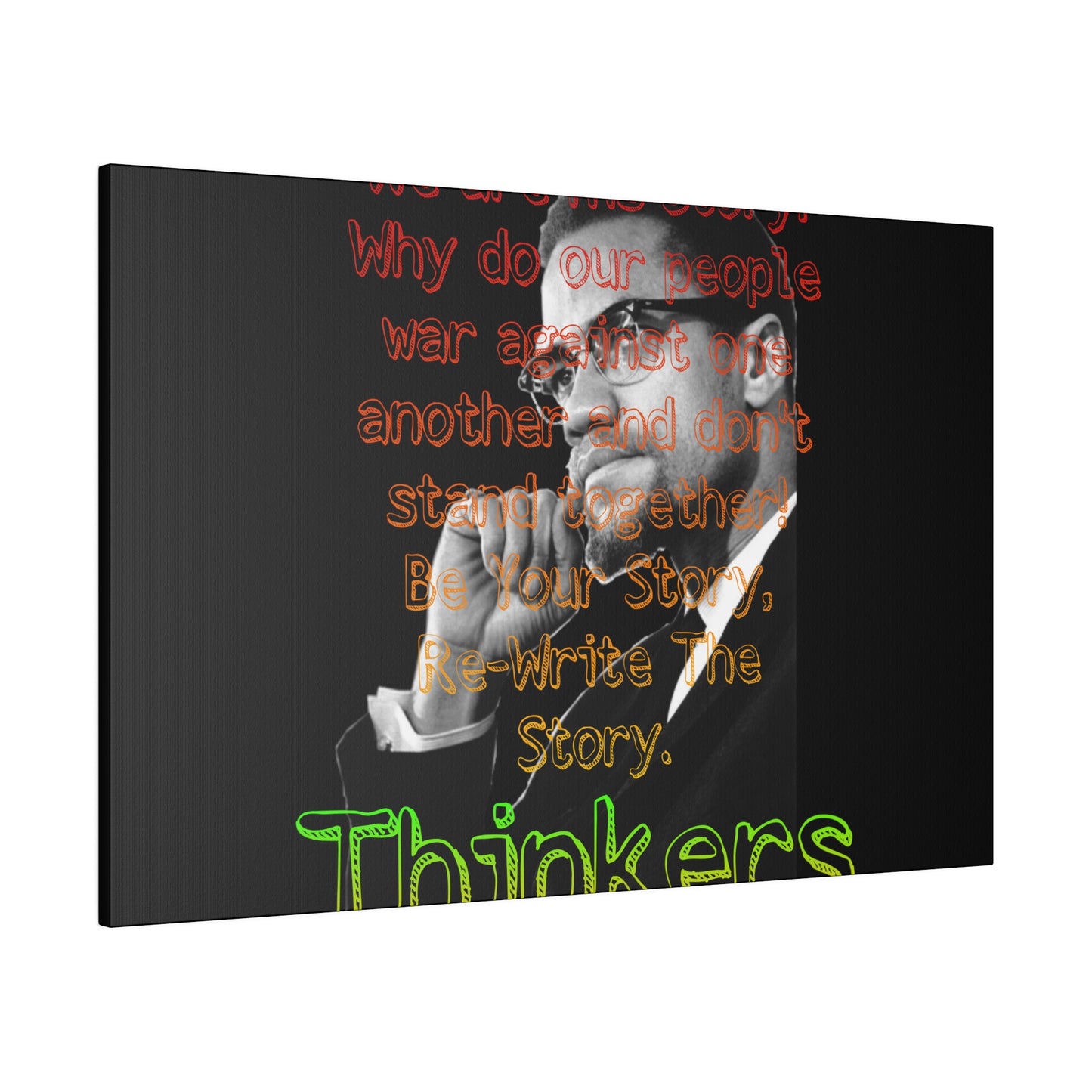 RealSpillClothingCompany© "Thinkers" Matte Canvas
