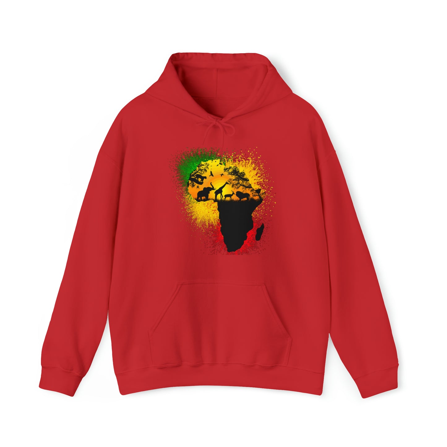 RealSpillClothingCompany© "Afri'kaan" Hoodie Sweatshirt