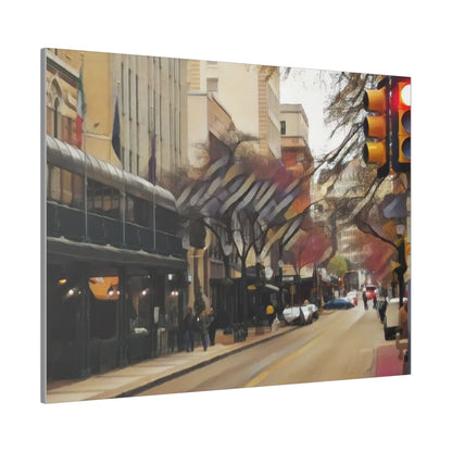 RealSpillClothingCompany© "Downtown San Antonio" Matte Canvas, Stretched