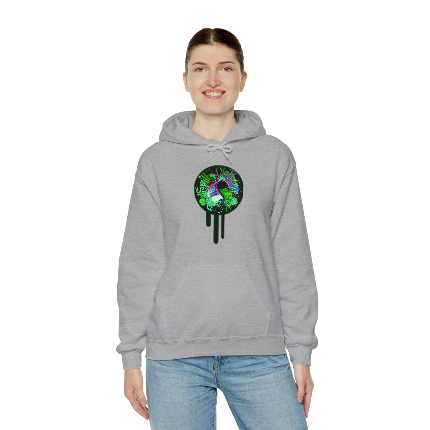 RealSpillClothingCompany© "Goblin Green" Logo Hoodie