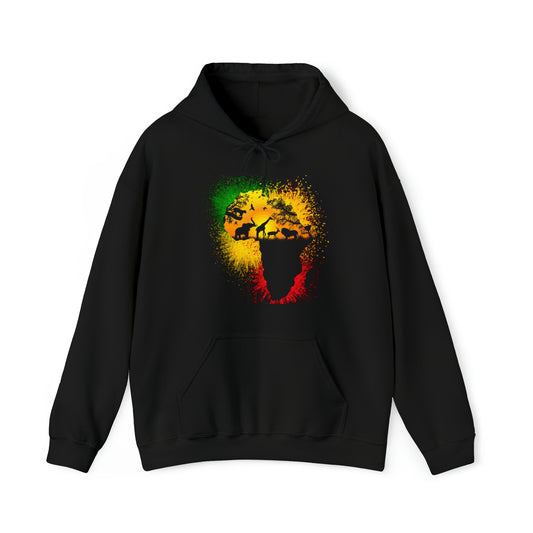RealSpillClothingCompany© "Afri'kaan" Hoodie Sweatshirt