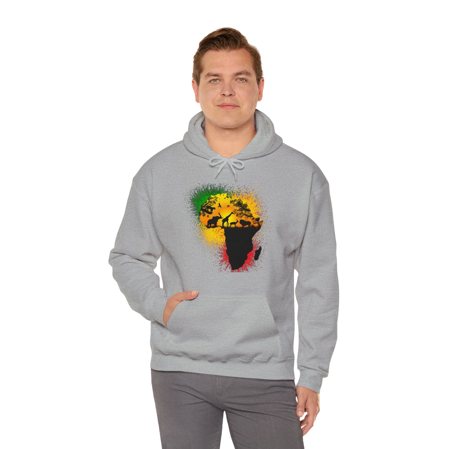 RealSpillClothingCompany© "Afri'kaan" Hoodie Sweatshirt