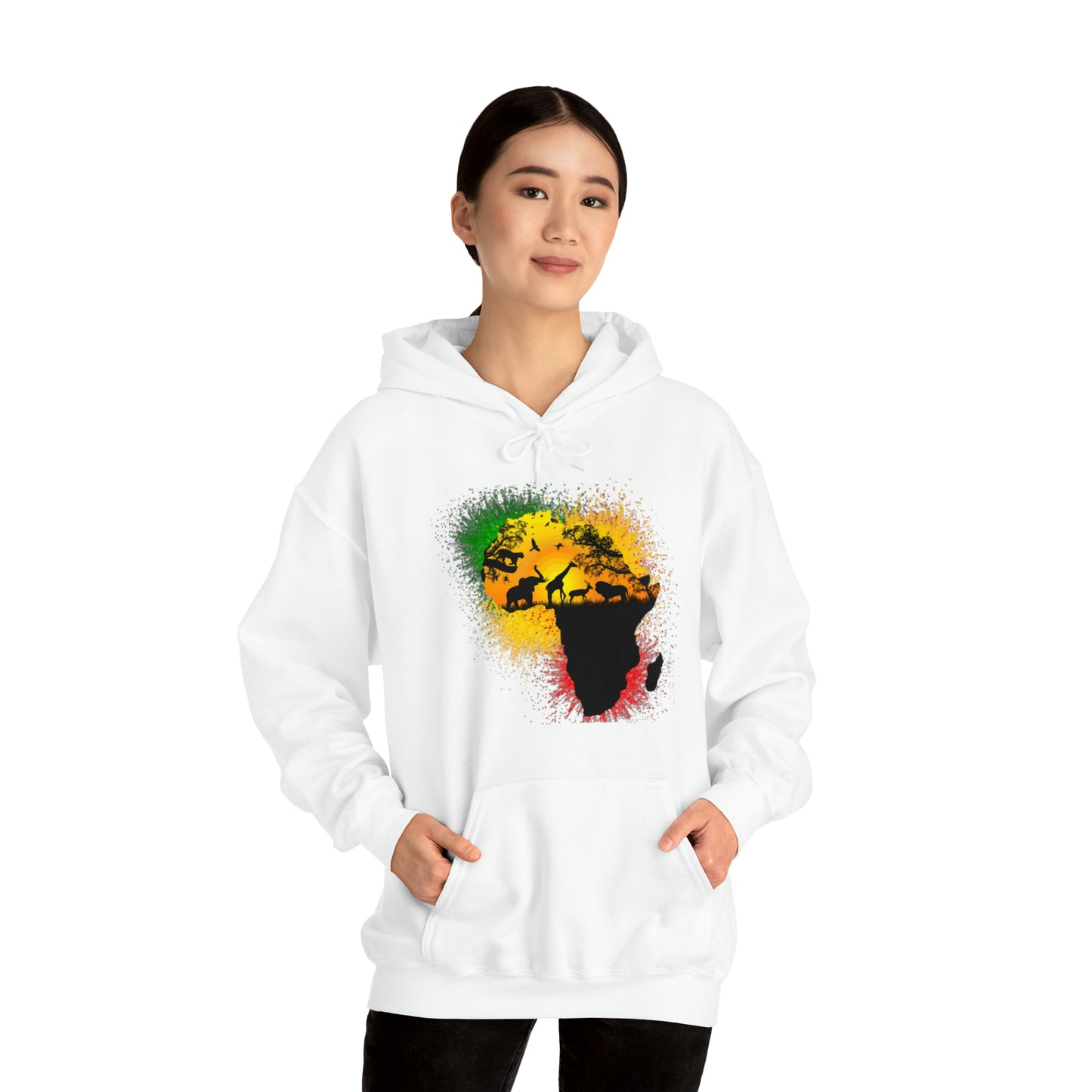 RealSpillClothingCompany© "Afri'kaan" Hoodie Sweatshirt