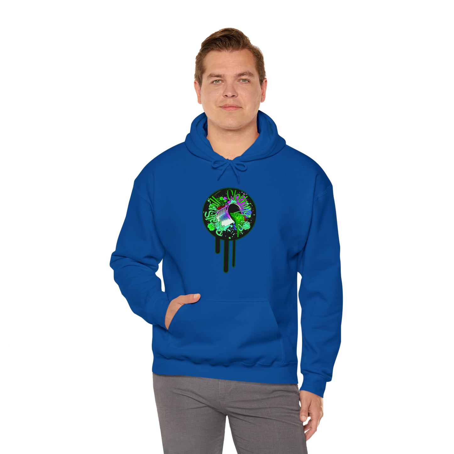 RealSpillClothingCompany© "Goblin Green" Logo Hoodie
