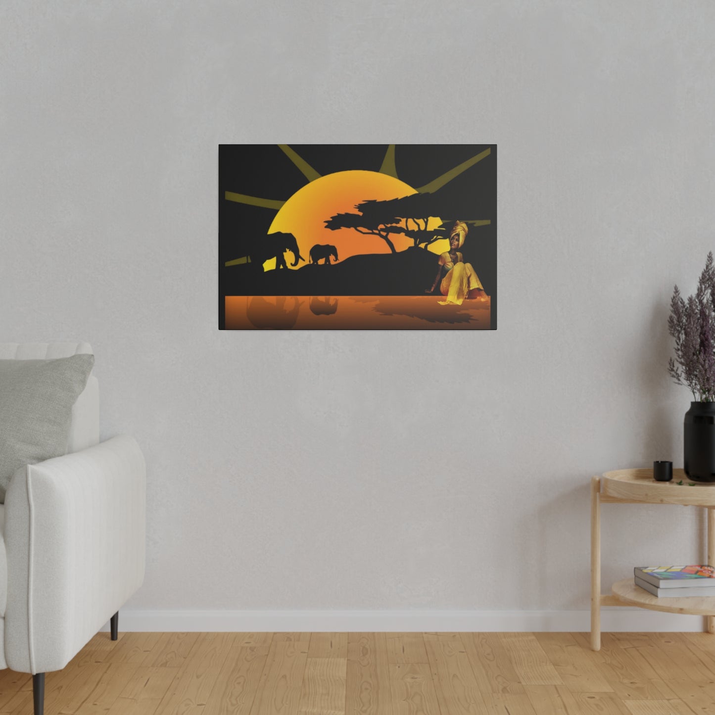 RealSpillClothingCompany© "Mother's" Matte Canvas, Stretched, 0.75"
