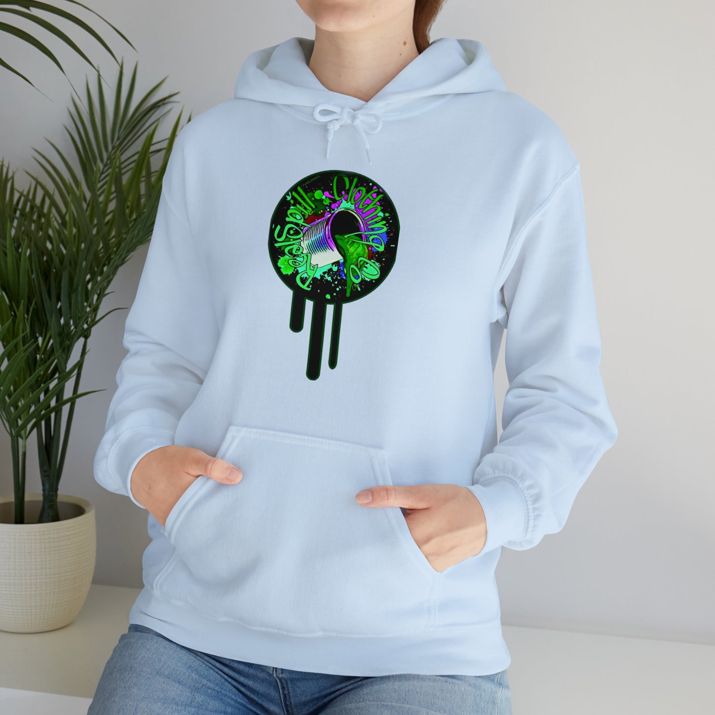 RealSpillClothingCompany© "Goblin Green" Logo Hoodie