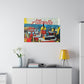 RealSpillClothingCompany© "Hot Atlanta" Matte Canvas, Stretched,