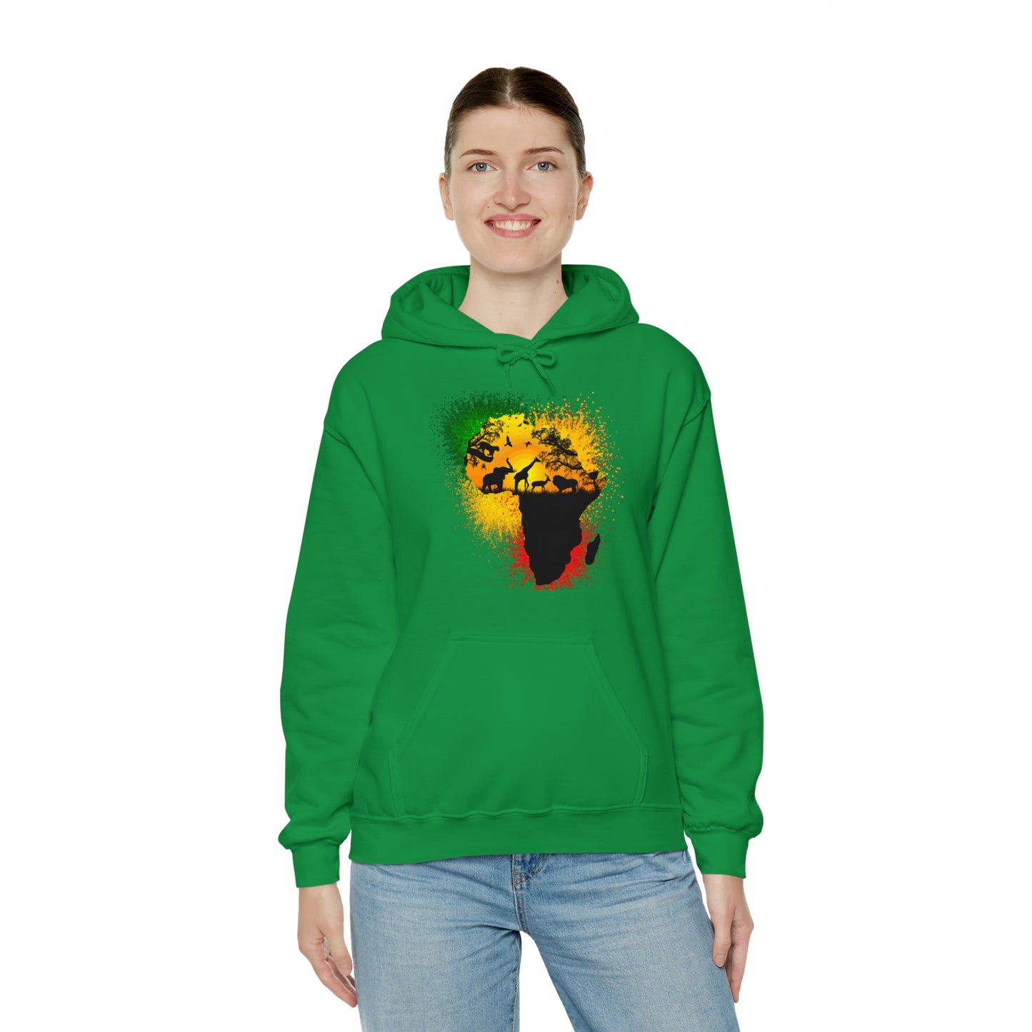 RealSpillClothingCompany© "Afri'kaan" Hoodie Sweatshirt