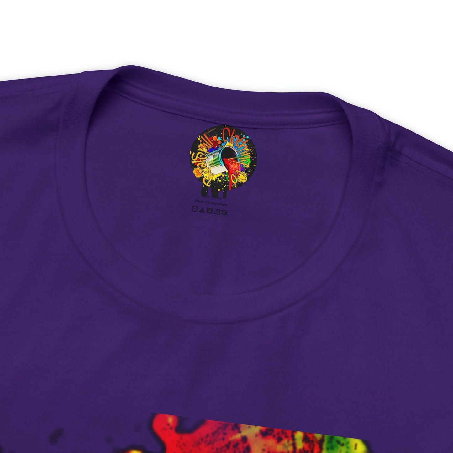 RealSpillClothingCo.© Flaming Skull Short Sleeve Tee