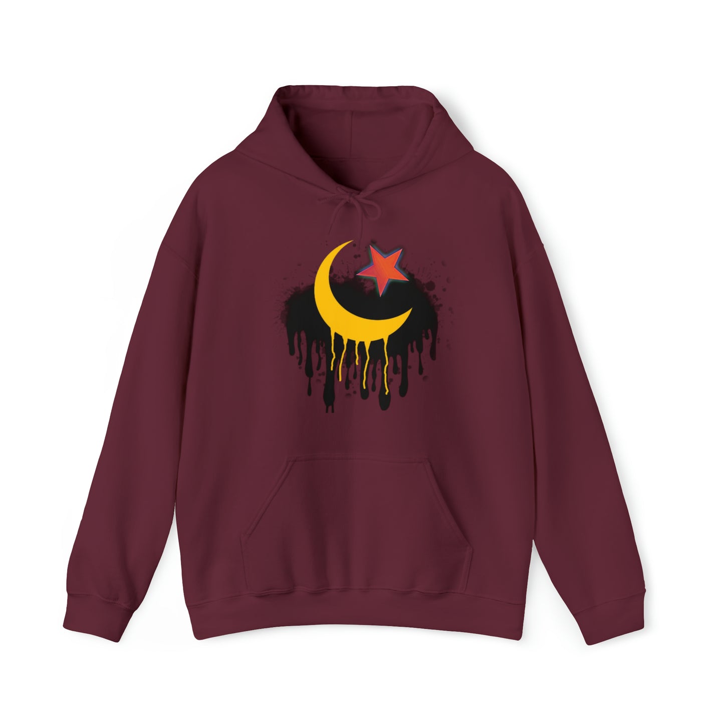 RealSpillClothingCompany© "Crescent Moon & Star" Hoodie