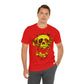 RealSpillClothingCo.© Flaming Skull Short Sleeve Tee