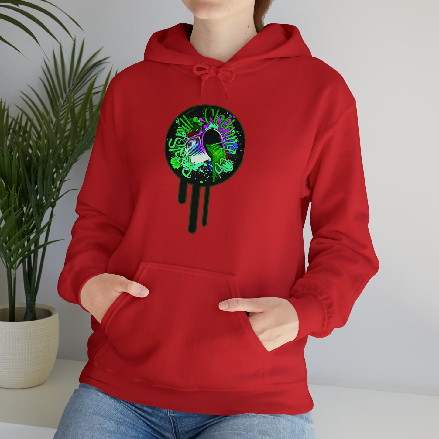 RealSpillClothingCompany© "Goblin Green" Logo Hoodie