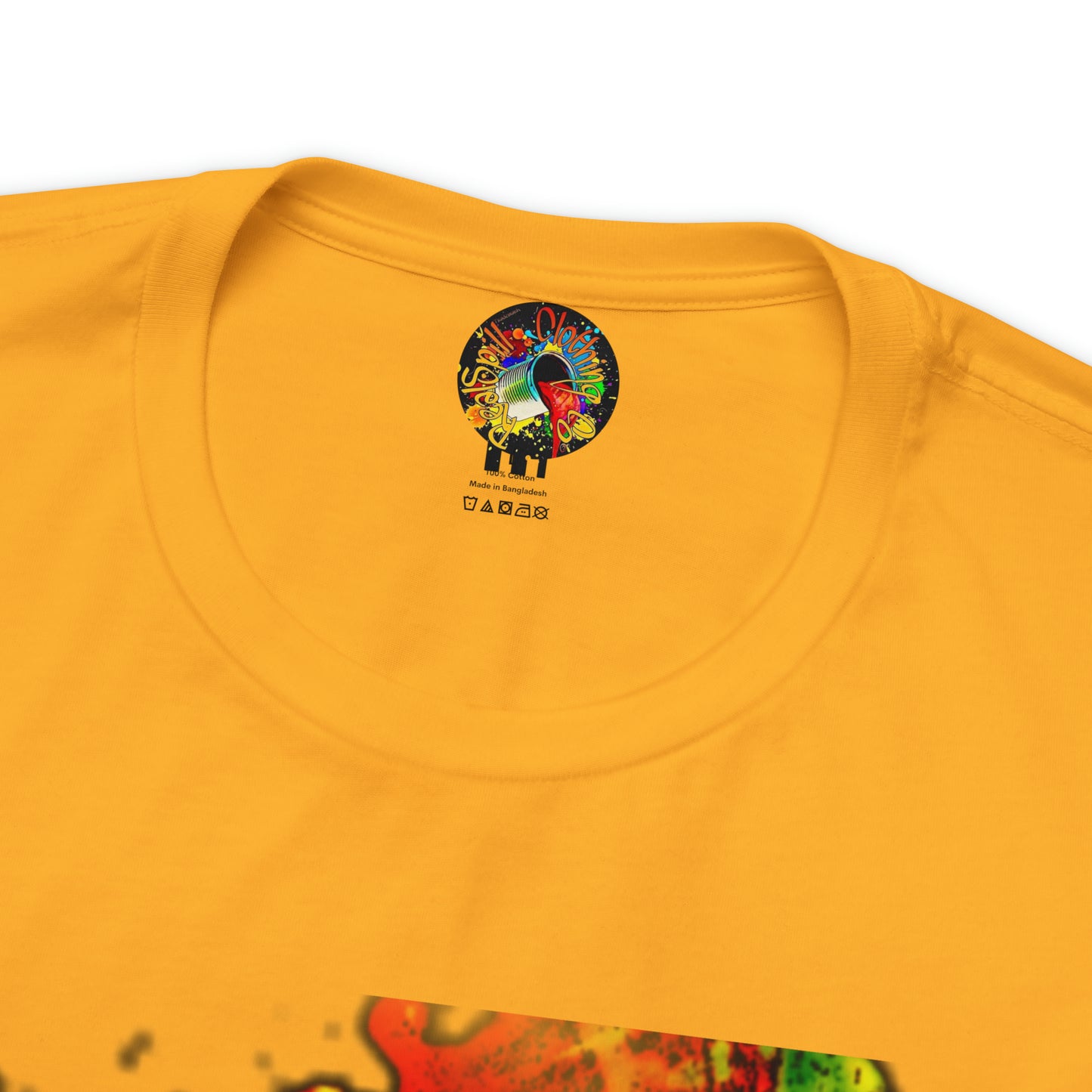 RealSpillClothingCo.© Flaming Skull Short Sleeve Tee