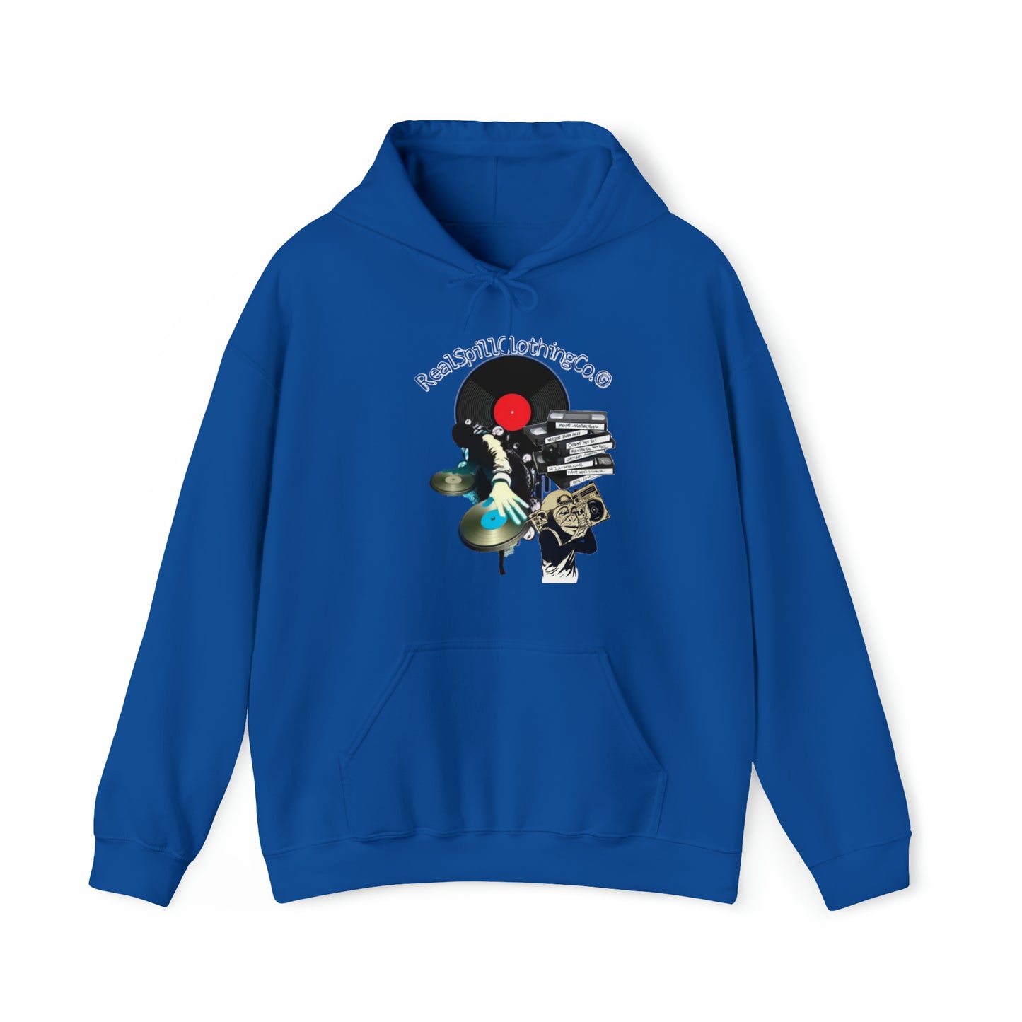 RealSpillClothingCompany© "Yo DJ" Hooded Sweatshirt