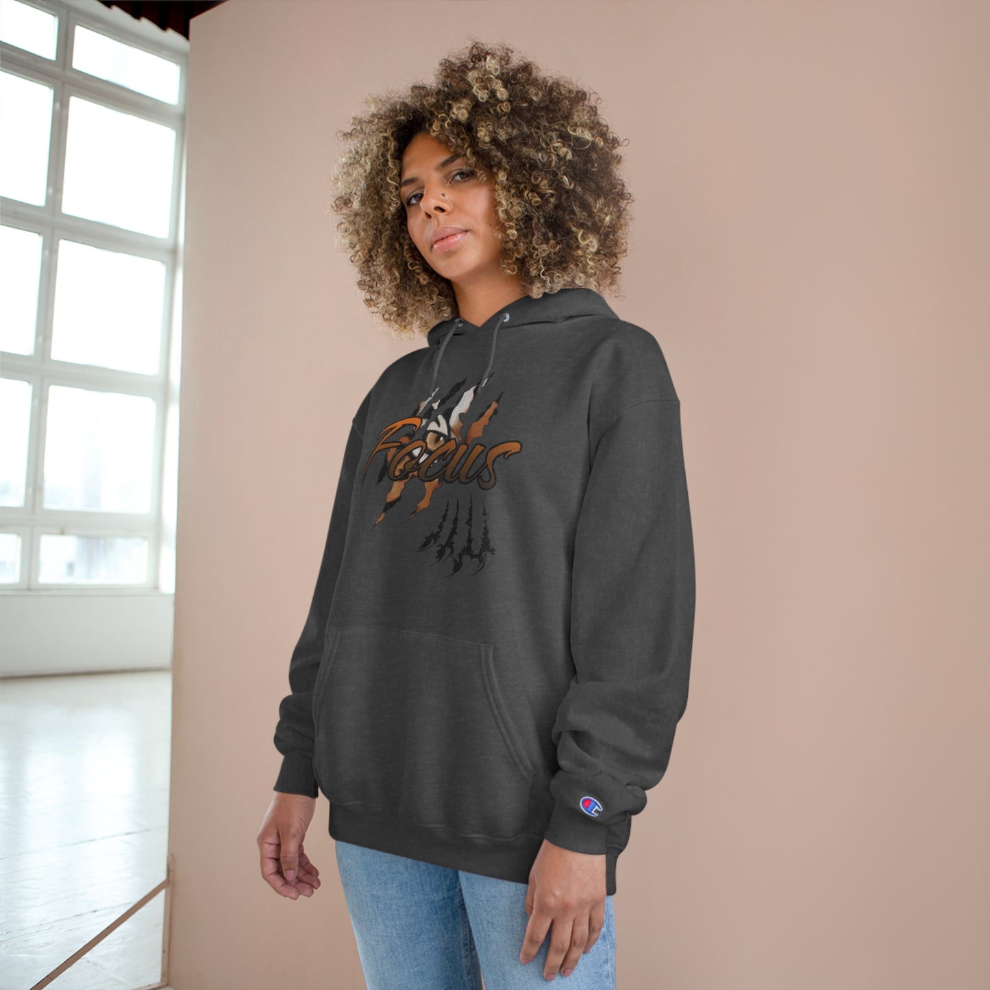 RealSpillClothingCompany© "Tiger's Eye" Champion Hoodie