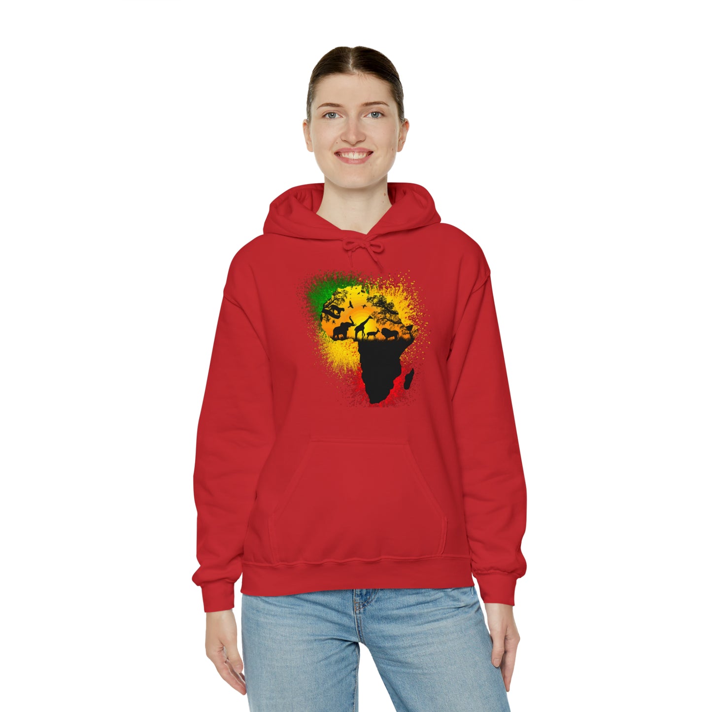 RealSpillClothingCompany© "Afri'kaan" Hoodie Sweatshirt