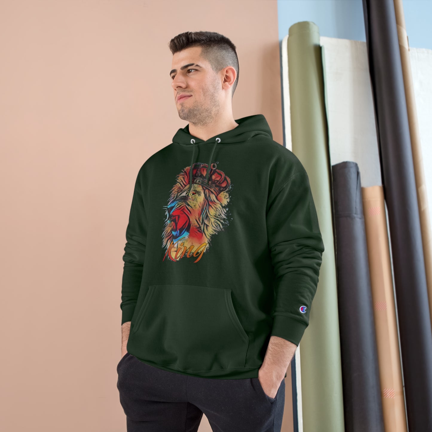 RealSpillClothingCompany© "King"Champion Hoodie