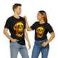 RealSpillClothingCo.© Flaming Skull Short Sleeve Tee