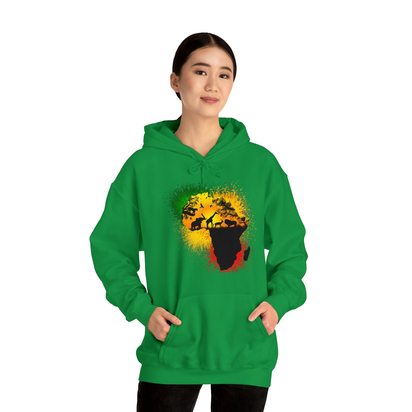 RealSpillClothingCompany© "Afri'kaan" Hoodie Sweatshirt