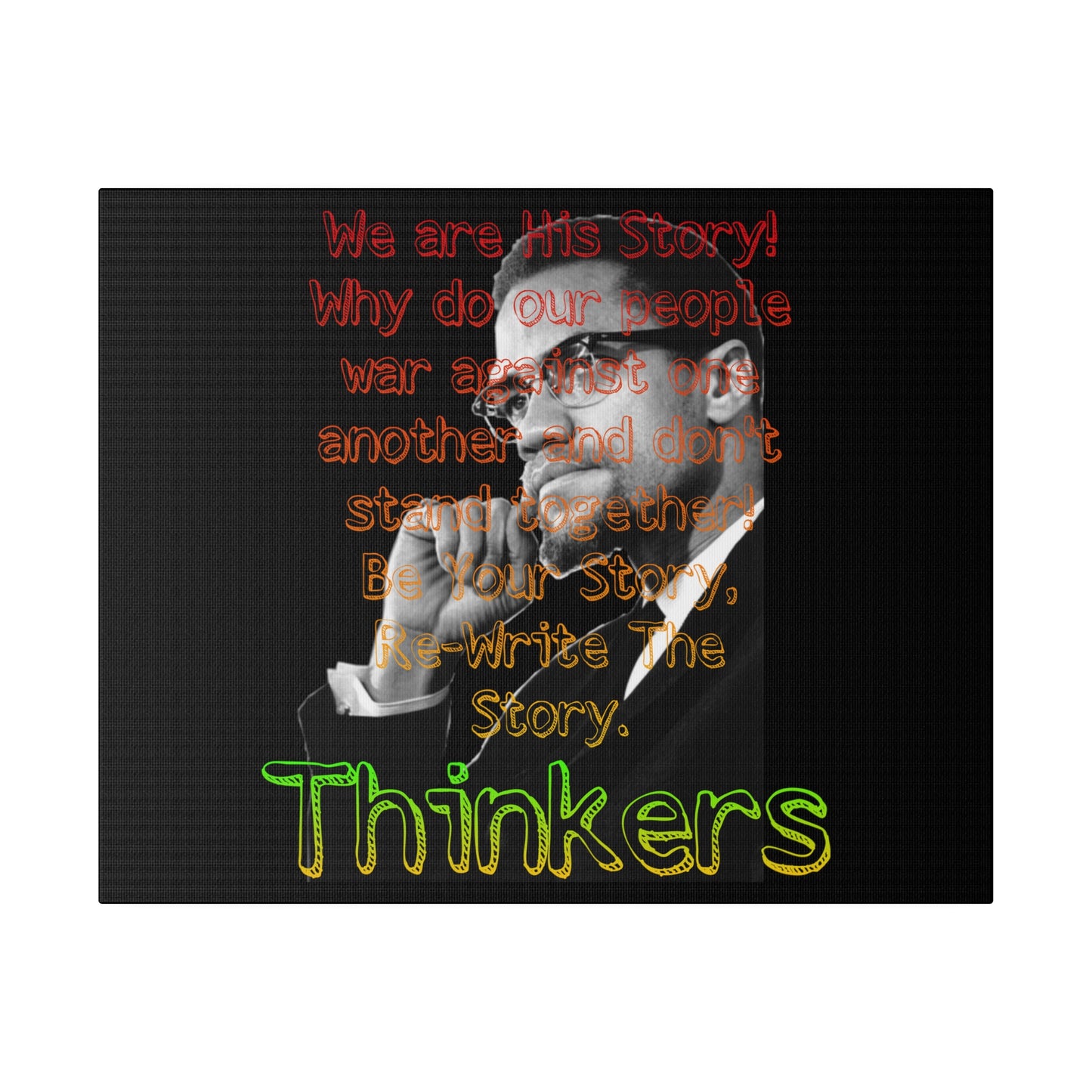 RealSpillClothingCompany© "Thinkers" Matte Canvas