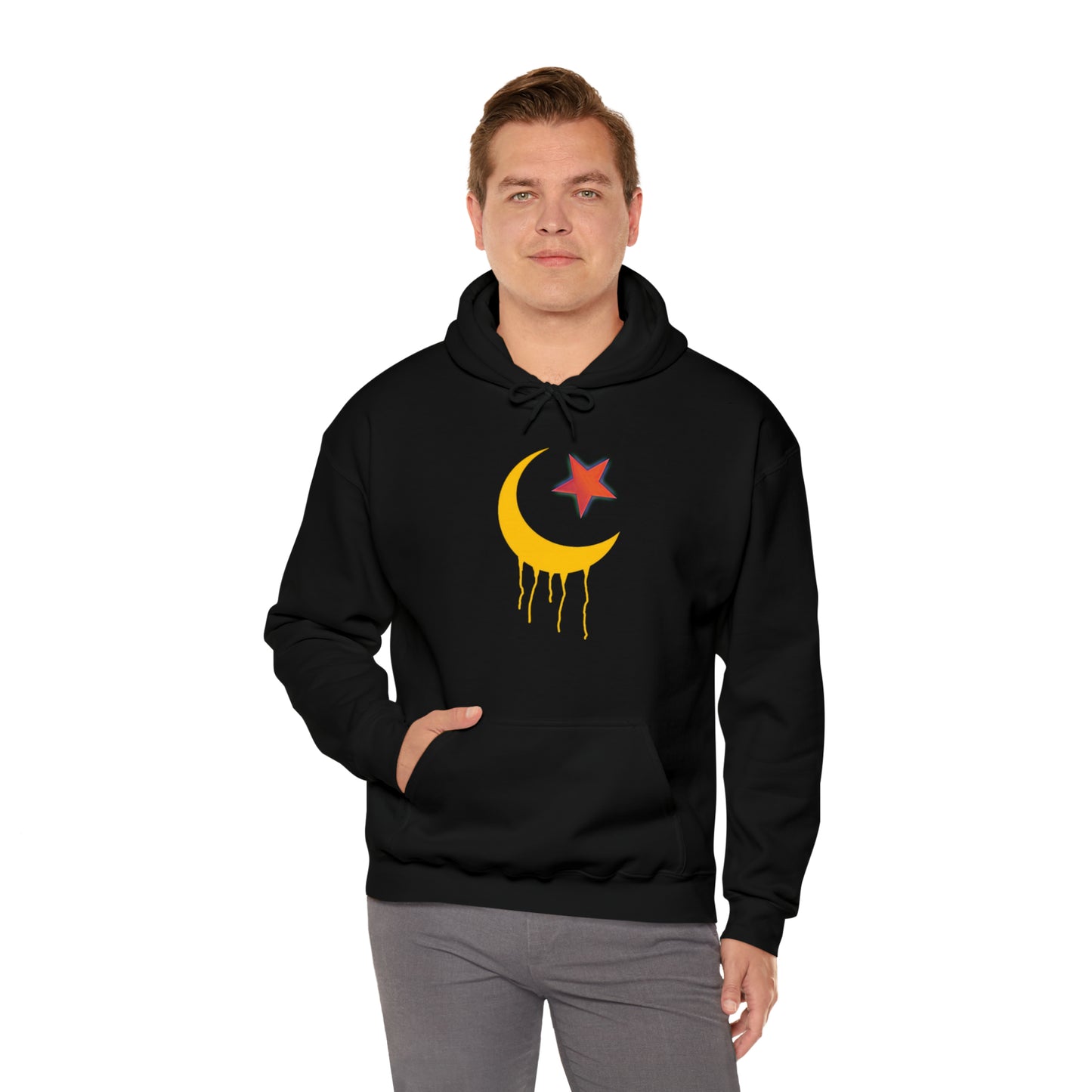 RealSpillClothingCompany© "Crescent Moon & Star" Hoodie