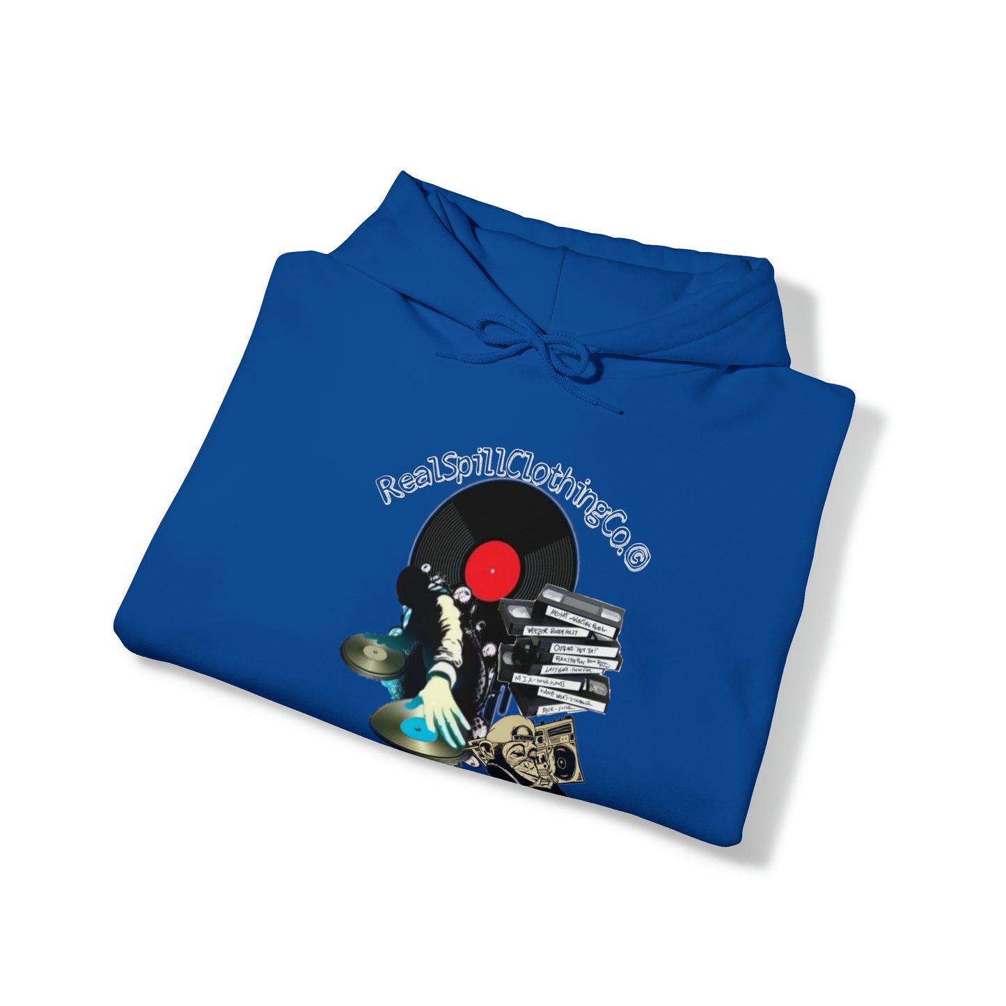 RealSpillClothingCompany© "Yo DJ" Hooded Sweatshirt