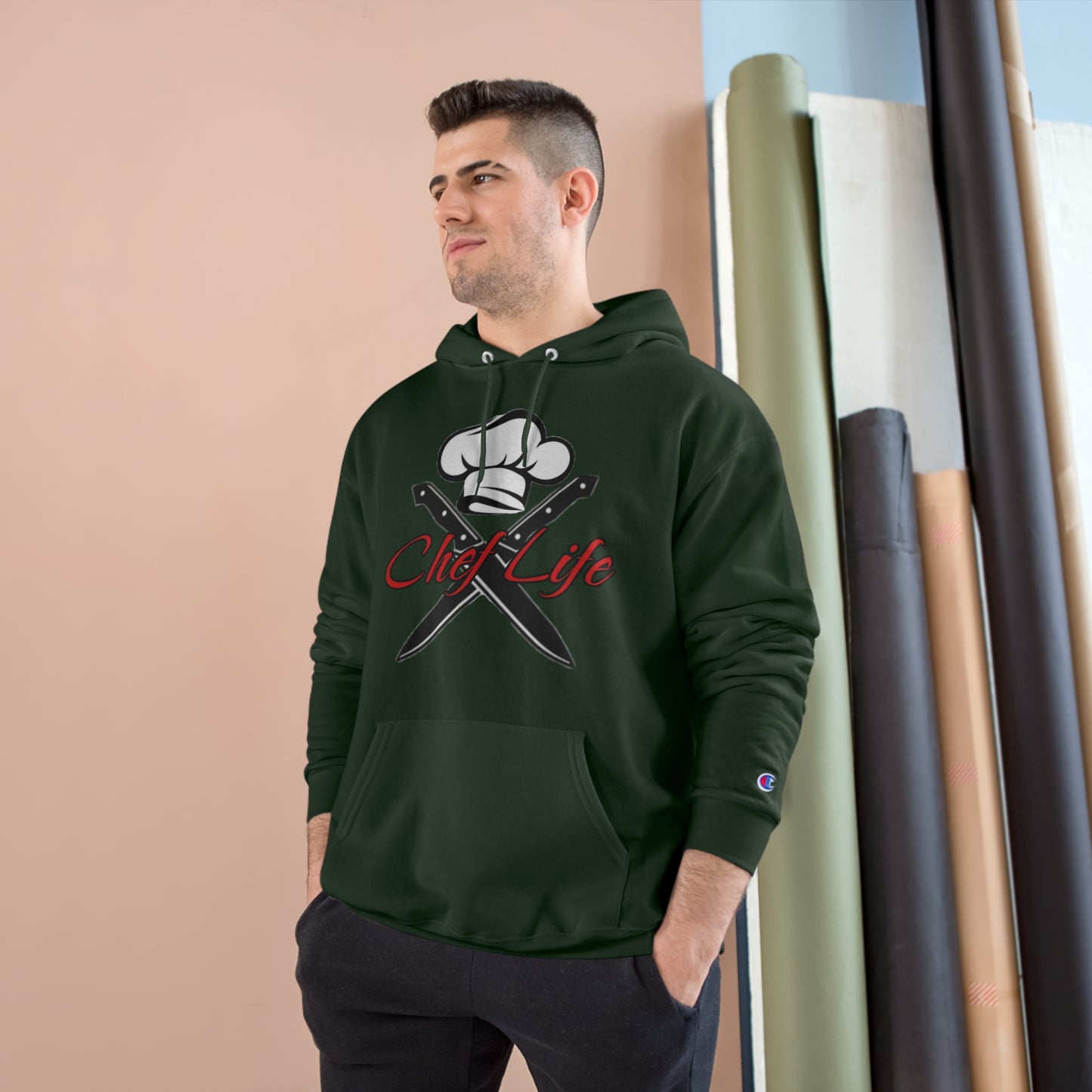 RealSpillClothingCompany© "Chef Life" Champion Hoodie