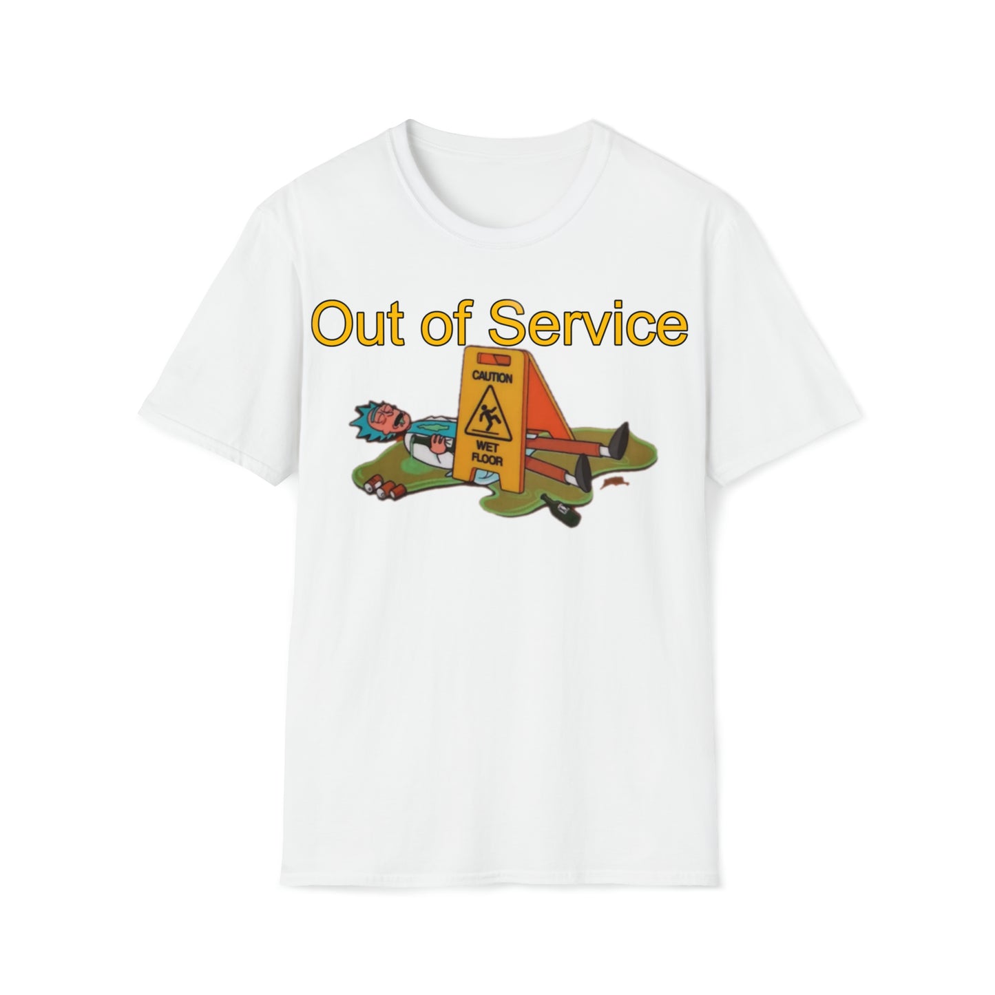 RealSpillClothingCompany© "Out of Service"T-Shirt