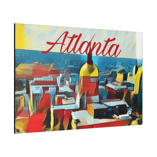 RealSpillClothingCompany© "Hot Atlanta" Matte Canvas, Stretched,