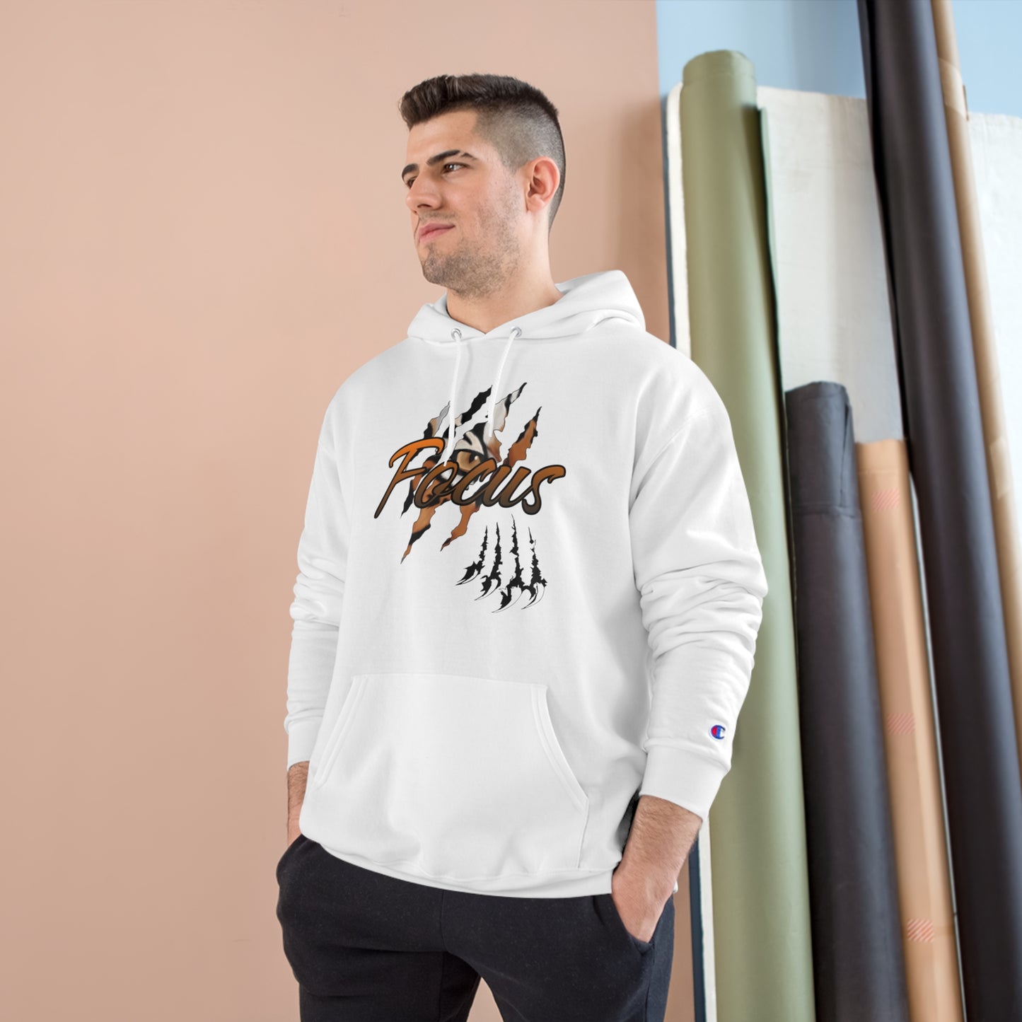 RealSpillClothingCompany© "Tiger's Eye" Champion Hoodie