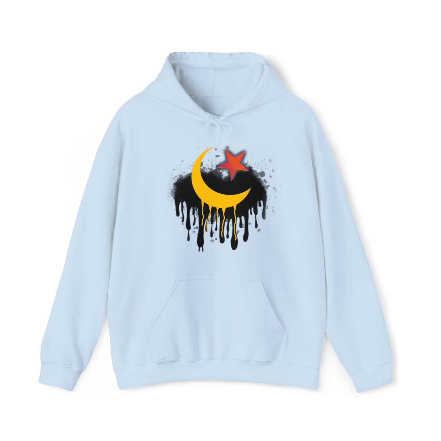 RealSpillClothingCompany© "Crescent Moon & Star" Hoodie