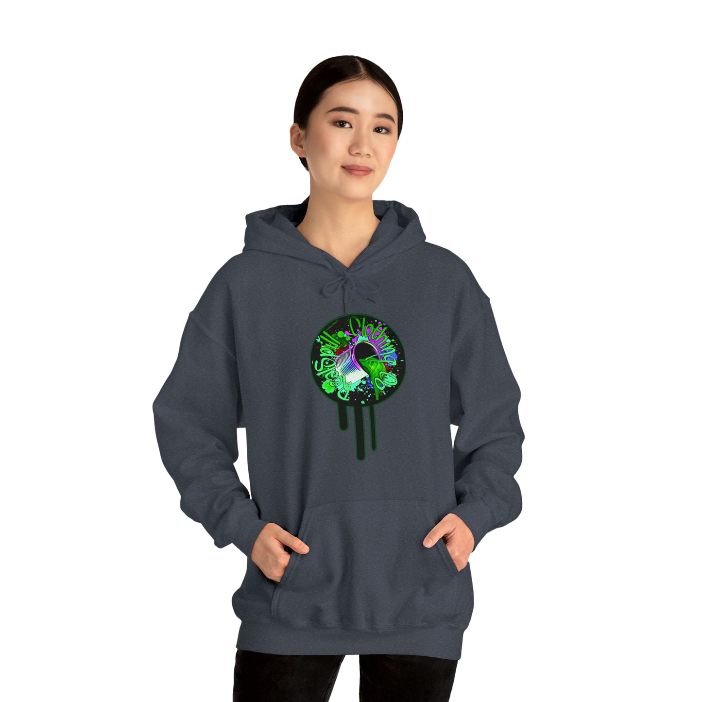 RealSpillClothingCompany© "Goblin Green" Logo Hoodie