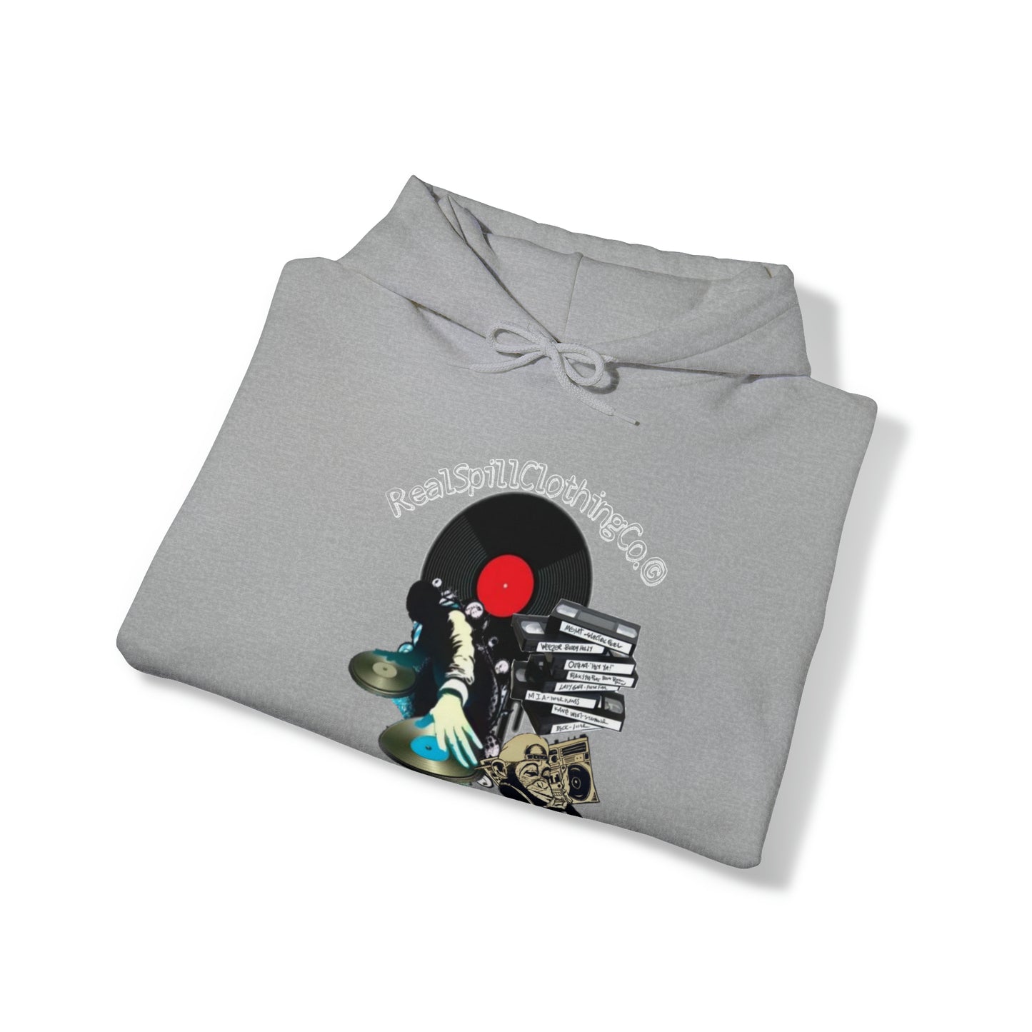 RealSpillClothingCompany© "Yo DJ" Hooded Sweatshirt