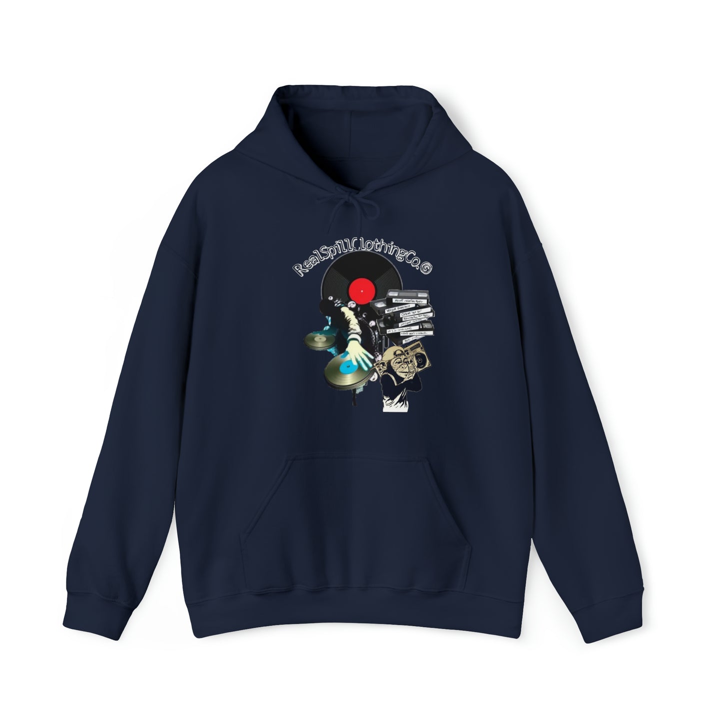 RealSpillClothingCompany© "Yo DJ" Hooded Sweatshirt