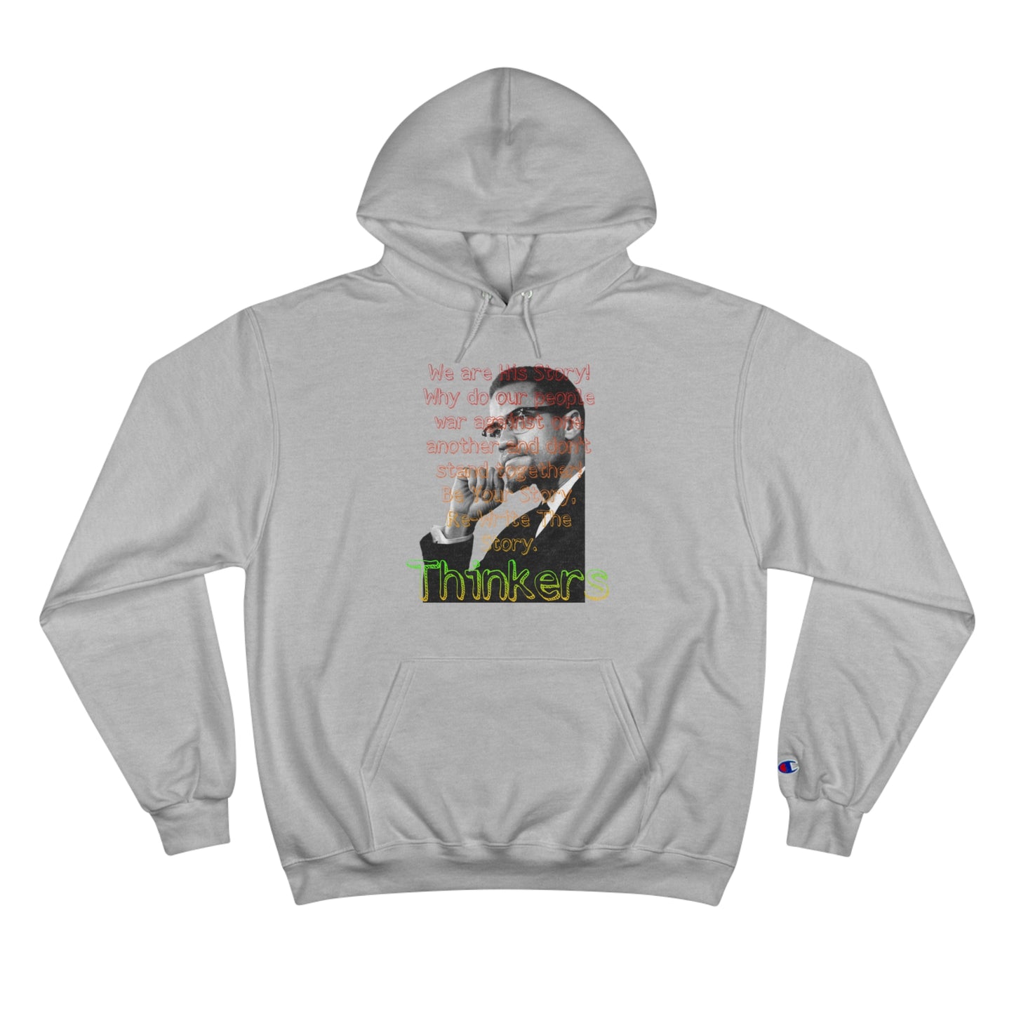 RealSpillClothingCompany© "Malcolm X" Champion Hoodie