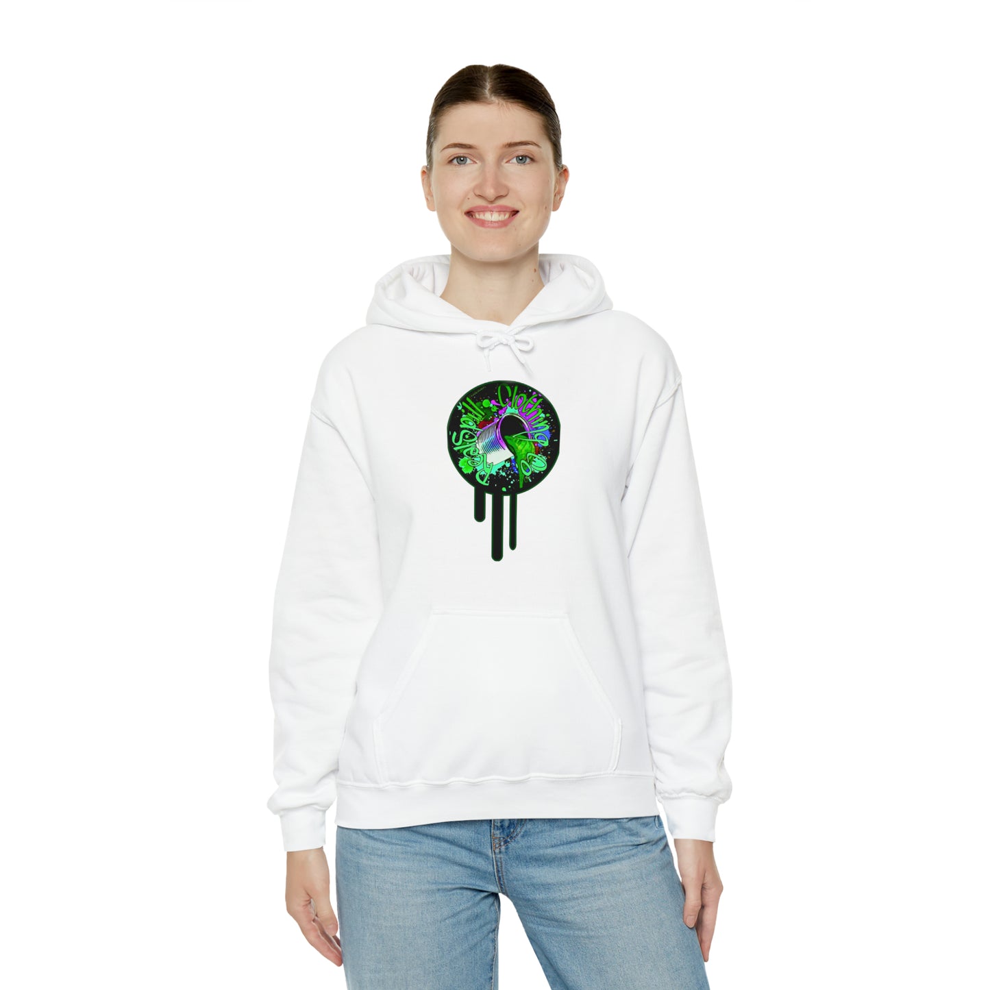 RealSpillClothingCompany© "Goblin Green" Logo Hoodie