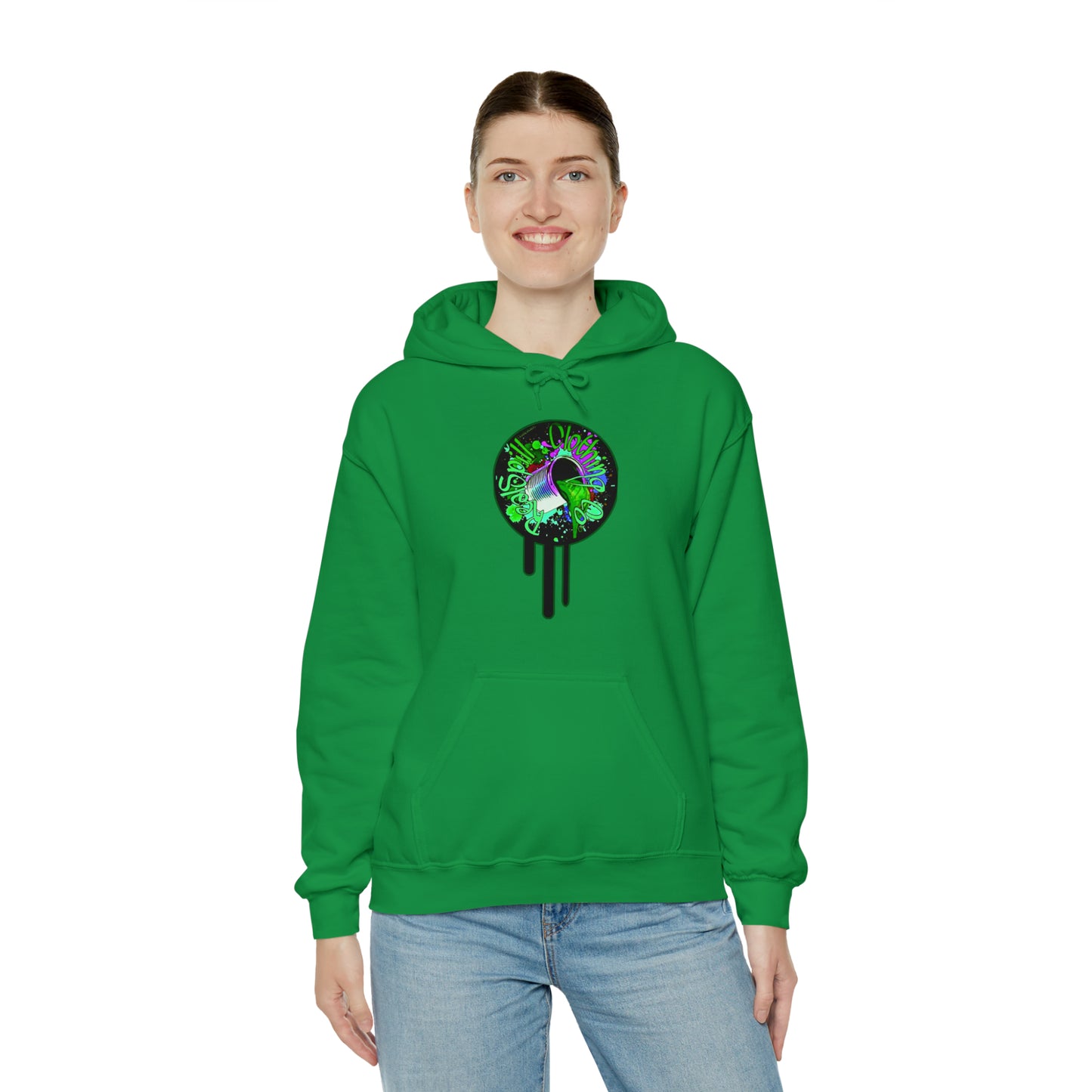 RealSpillClothingCompany© "Goblin Green" Logo Hoodie