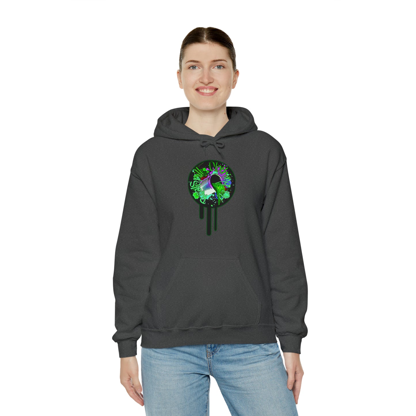 RealSpillClothingCompany© "Goblin Green" Logo Hoodie