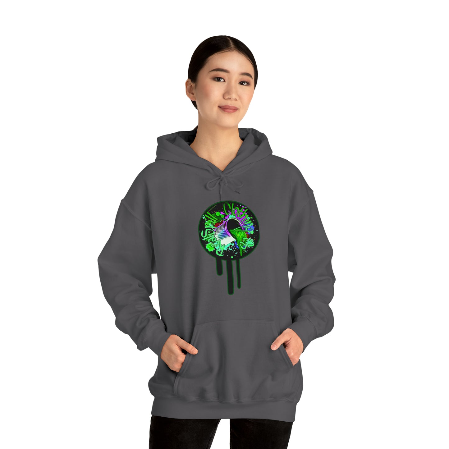 RealSpillClothingCompany© "Goblin Green" Logo Hoodie