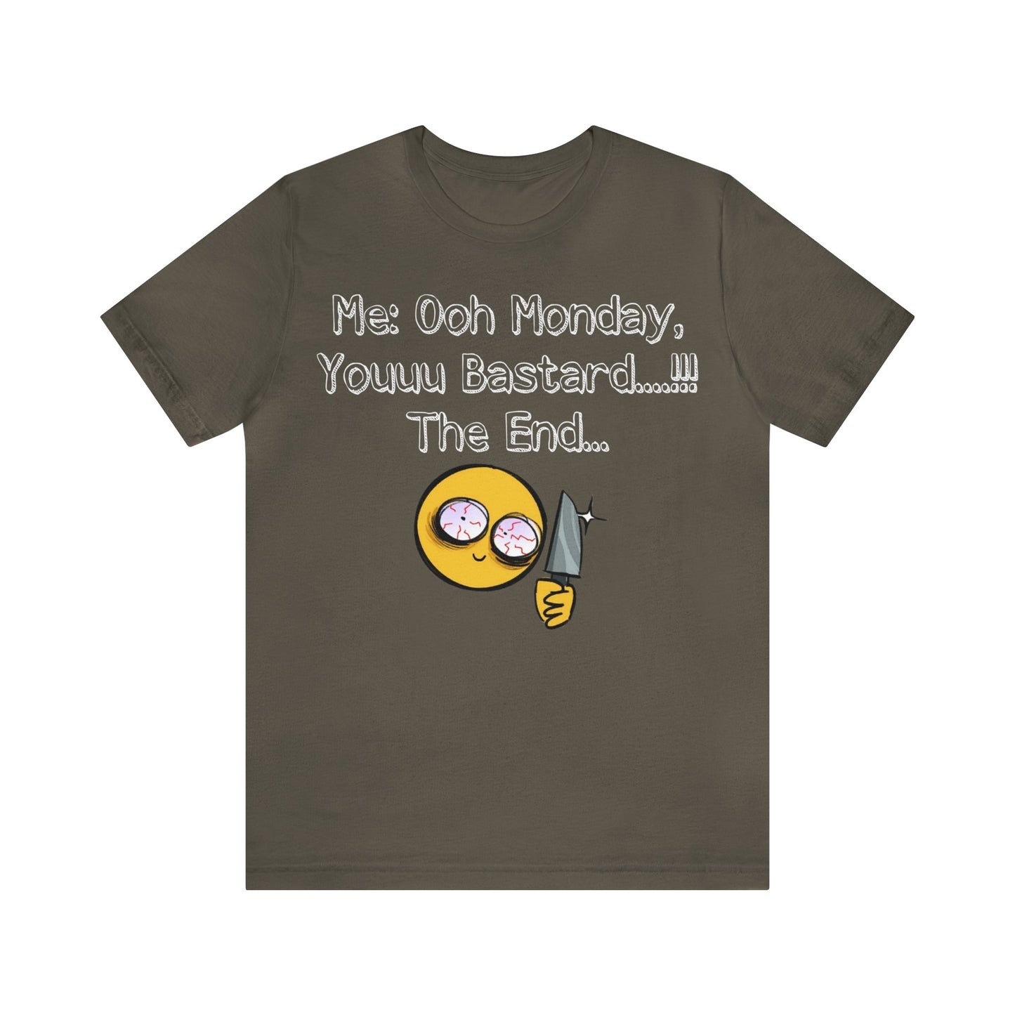 RealSpillClothingCompany© "Monday" Short Sleeve Tee