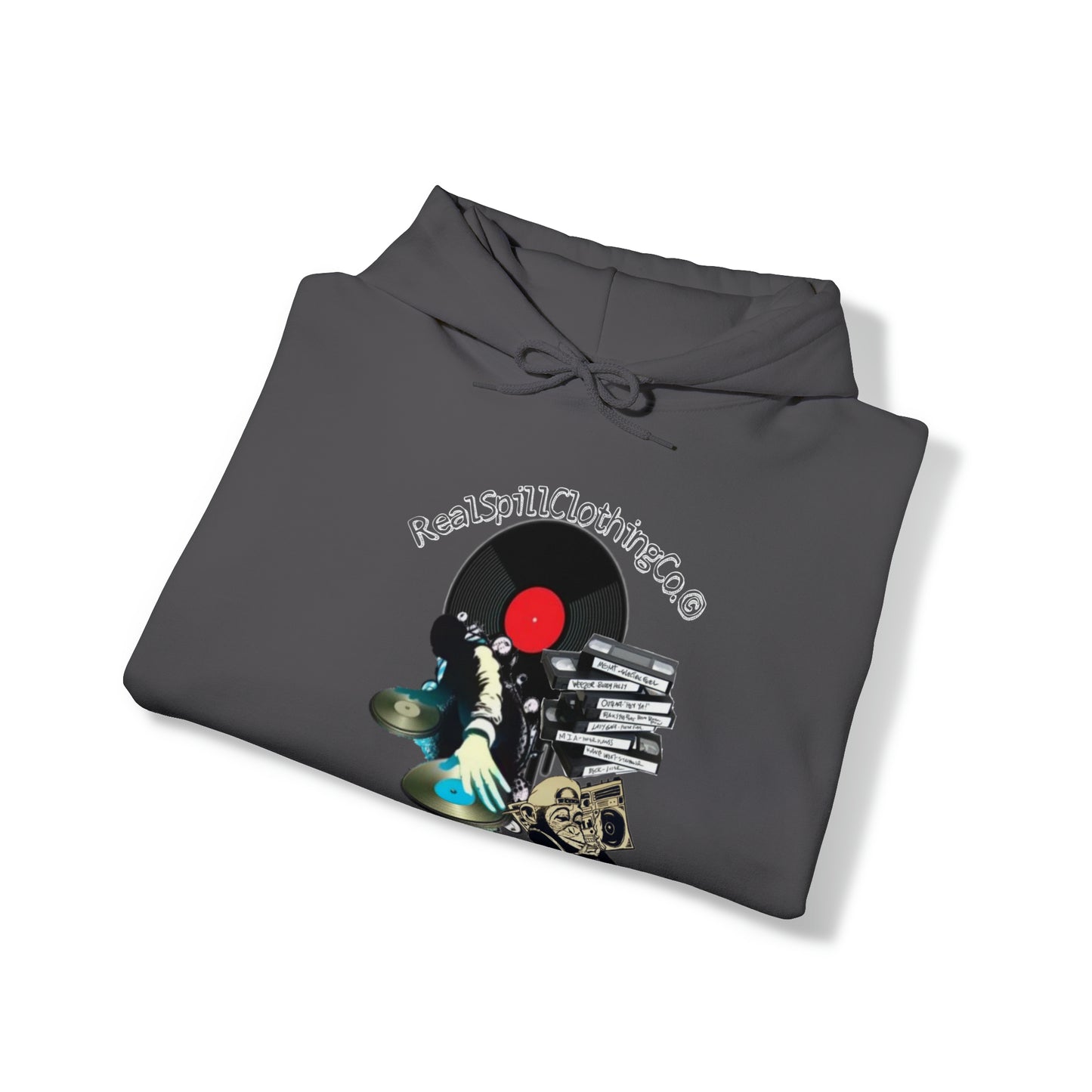 RealSpillClothingCompany© "Yo DJ" Hooded Sweatshirt
