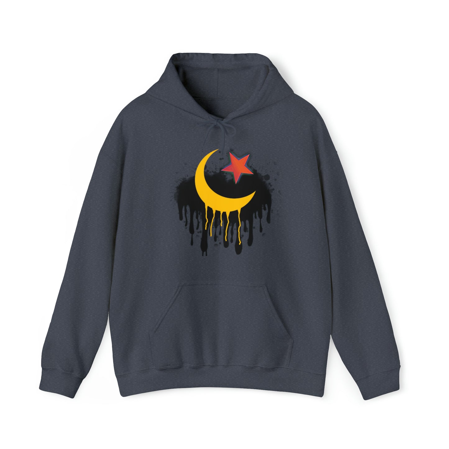 RealSpillClothingCompany© "Crescent Moon & Star" Hoodie