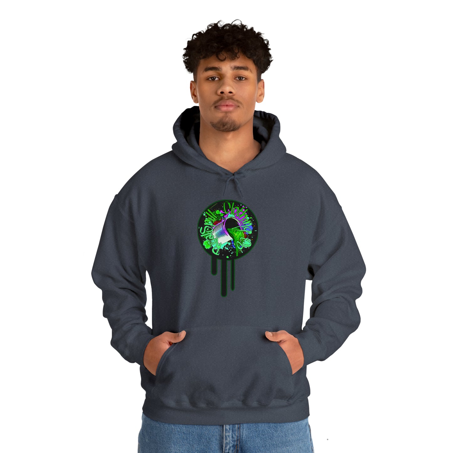 RealSpillClothingCompany© "Goblin Green" Logo Hoodie