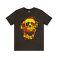 RealSpillClothingCo.© Flaming Skull Short Sleeve Tee