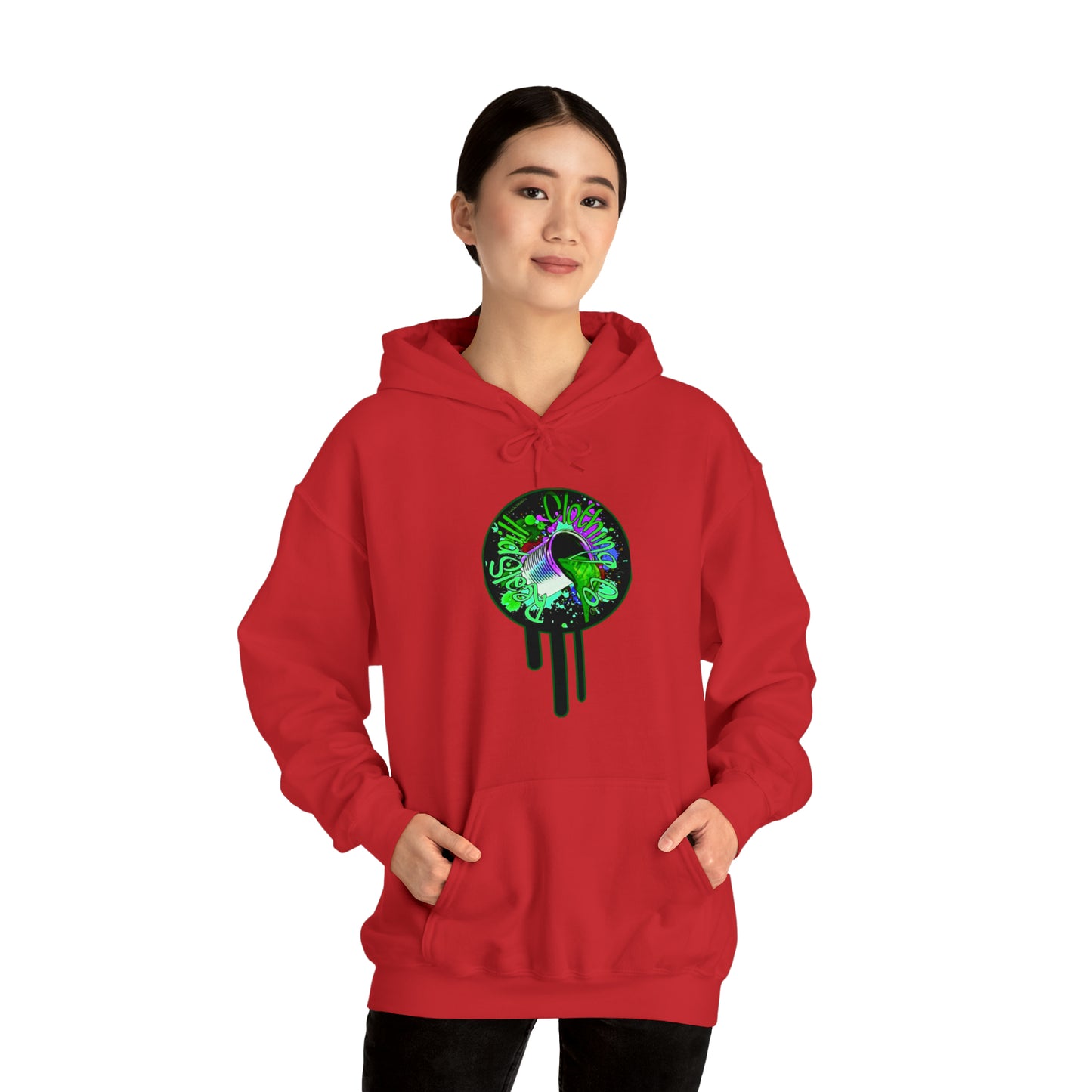 RealSpillClothingCompany© "Goblin Green" Logo Hoodie
