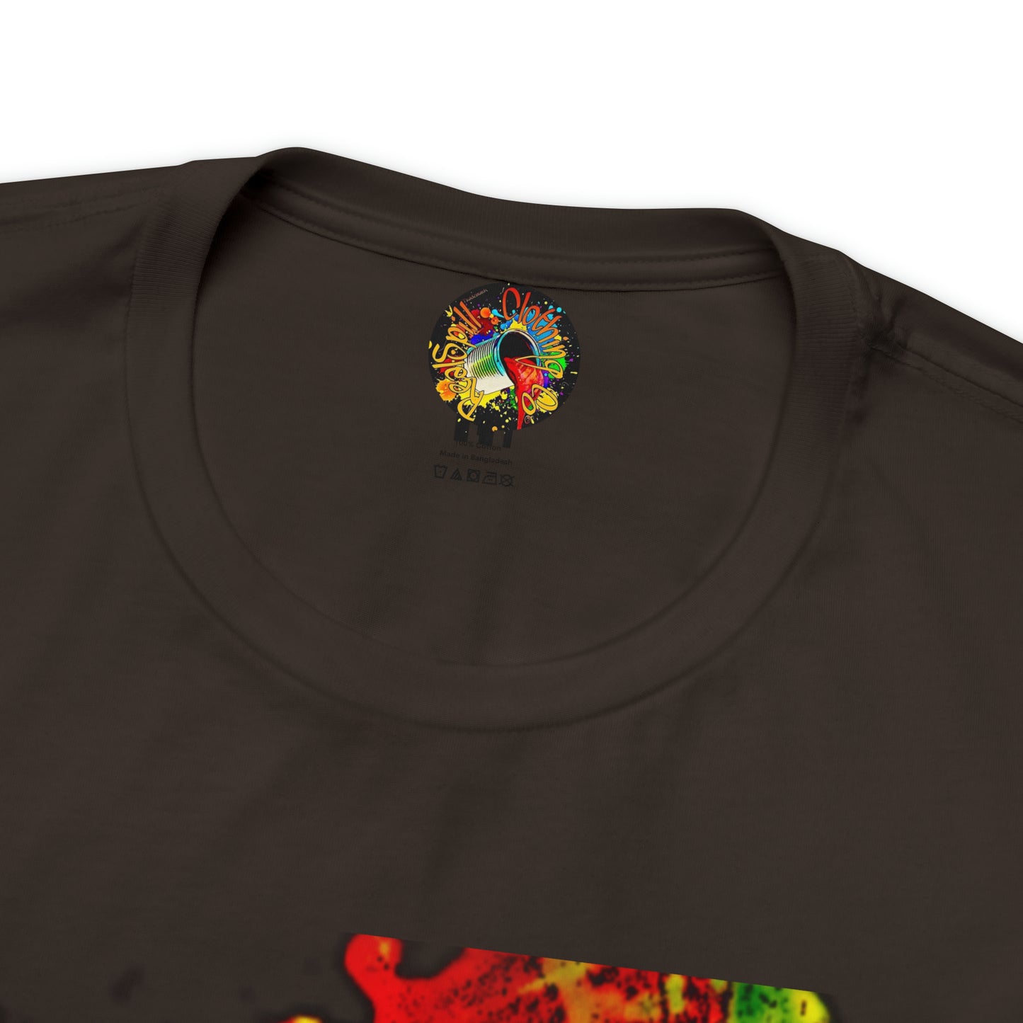 RealSpillClothingCo.© Flaming Skull Short Sleeve Tee