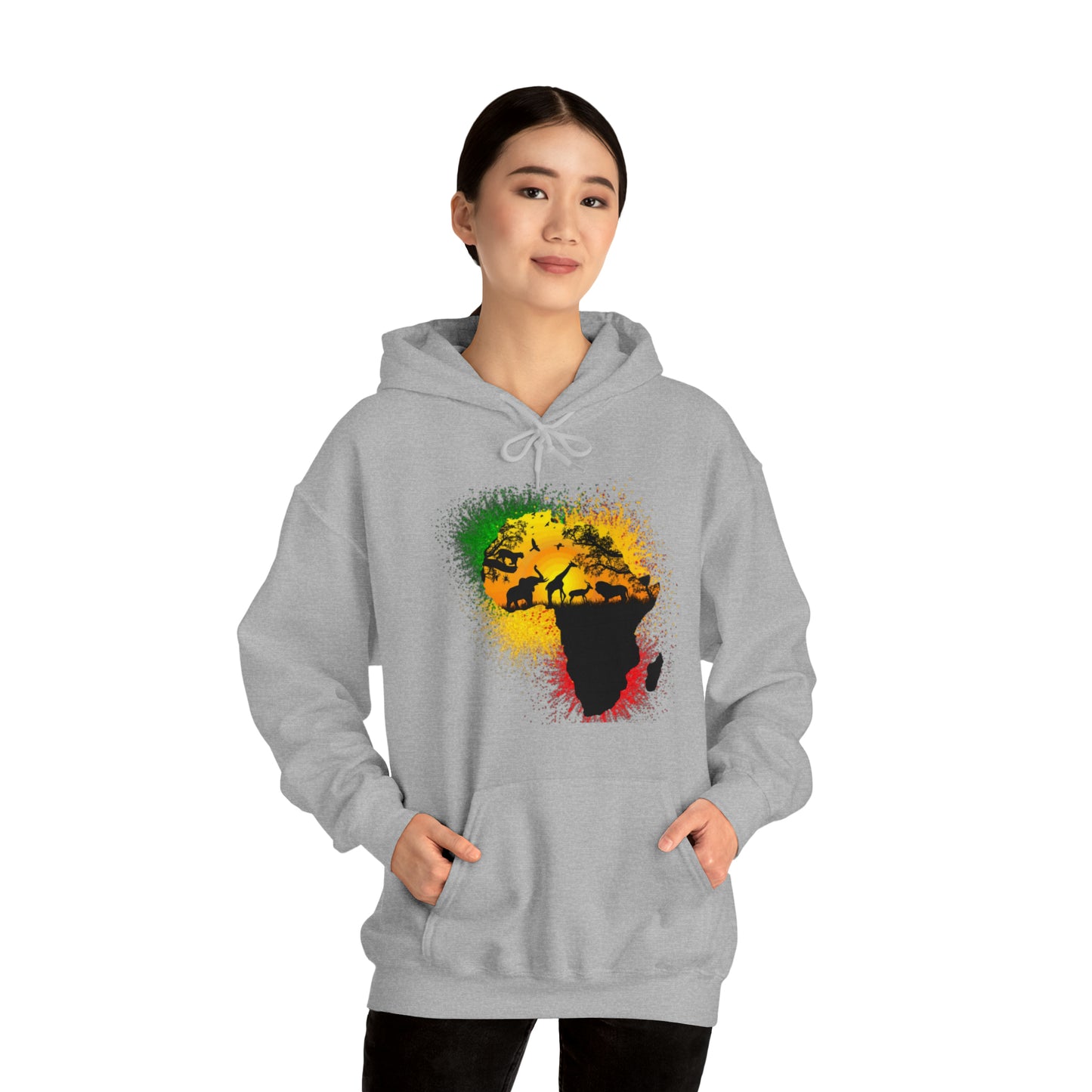 RealSpillClothingCompany© "Afri'kaan" Hoodie Sweatshirt