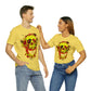RealSpillClothingCo.© Flaming Skull Short Sleeve Tee